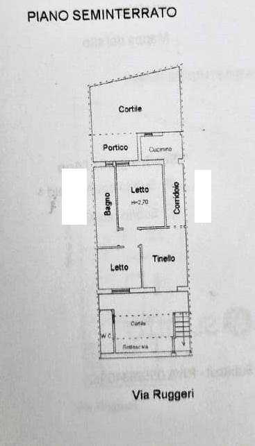 Vendite Salento: Vendita appartamento (Castrignano del Capo) - planimetria1